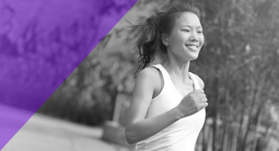 زن در حال دویدن